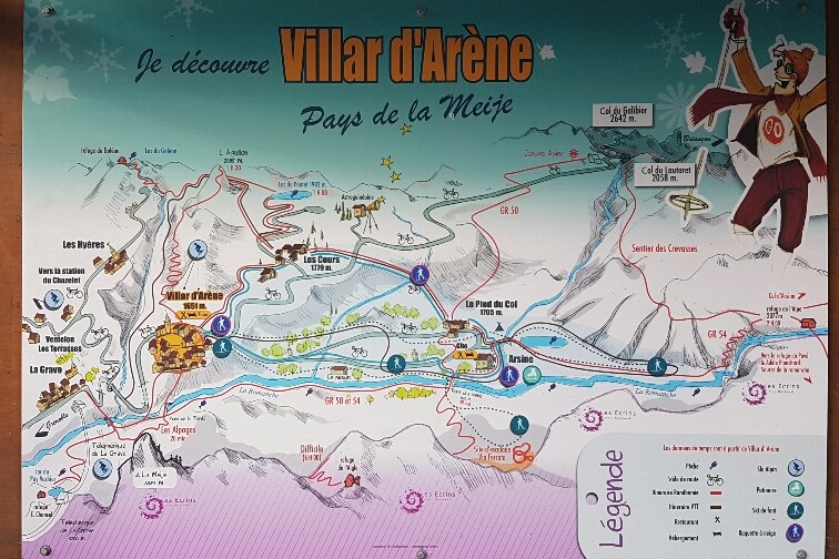 Légende Ski de Villar d'Arène